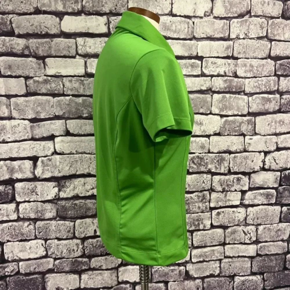 Nike Golf Green Short Sleeve Polo Size Medium